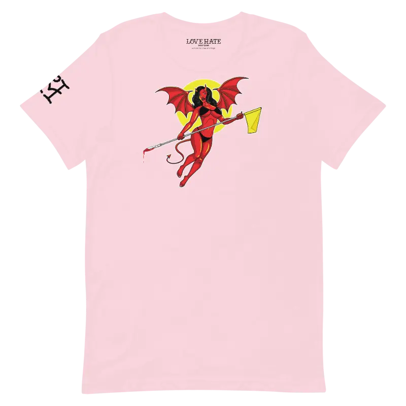 I See Demons Tee Love Hate Golf Club