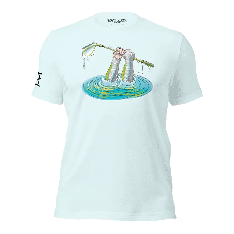 Lady Of-The Lake Tee Love Hate Golf Club