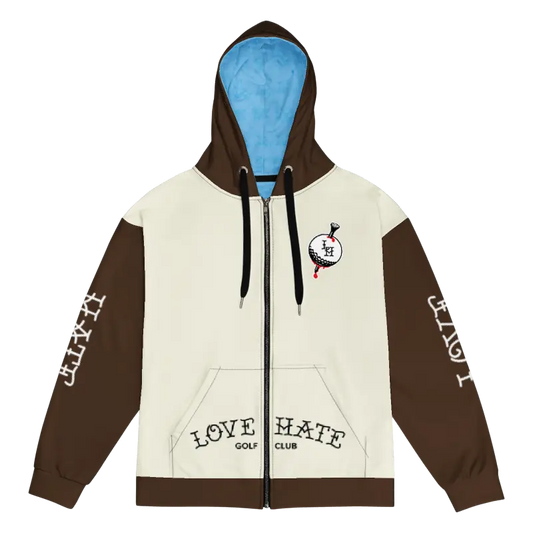 Love Hate Zip Hoodie Love Hate Golf Club