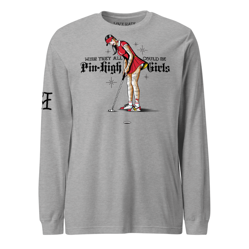 Pin-High Girls Long Sleeve Tee