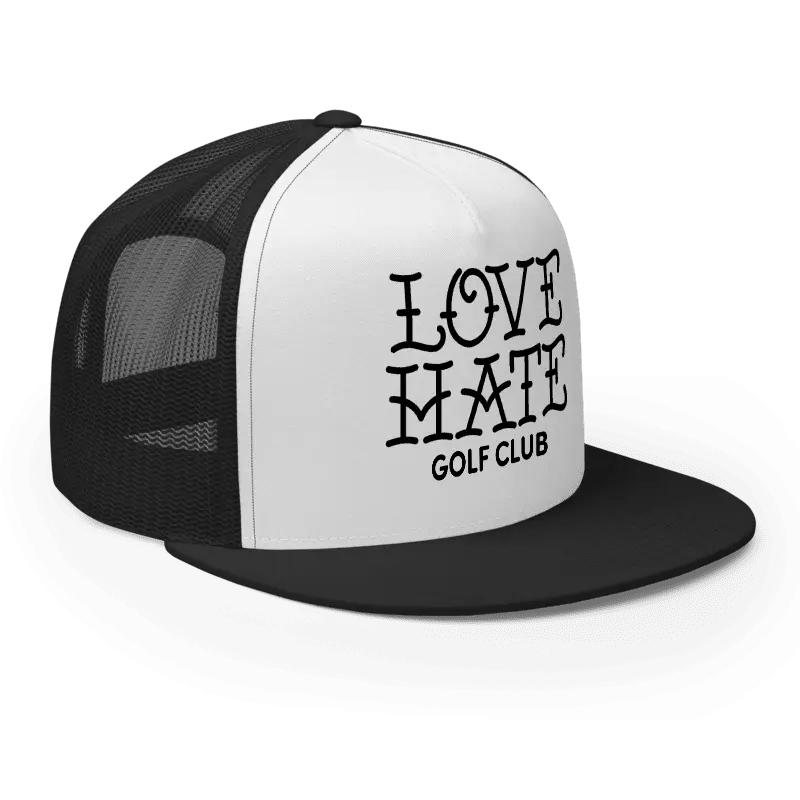 Love Hate Trucker Hat Love Hate Golf Club