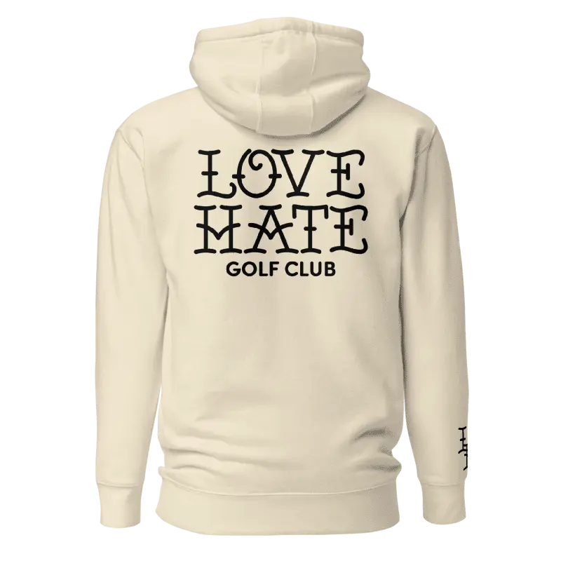 Lover Not A Golfer Hoodie Love Hate Golf Club