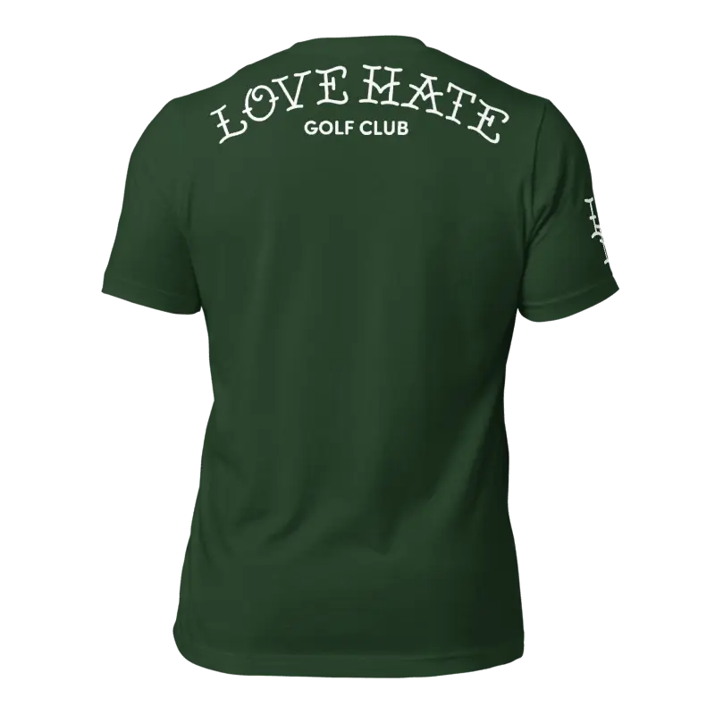 Ur Brain Tee Love Hate Golf Club