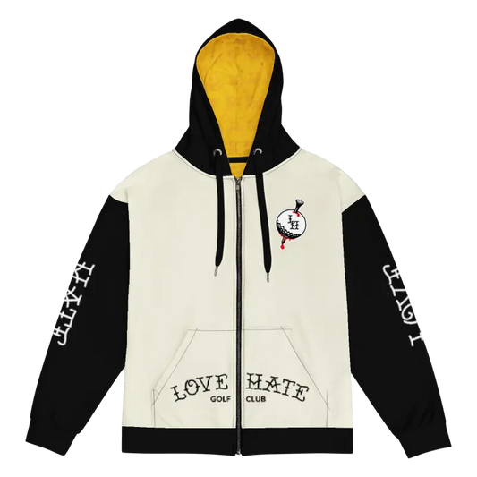 Love Hate Zip Hoodie Love Hate Golf Club