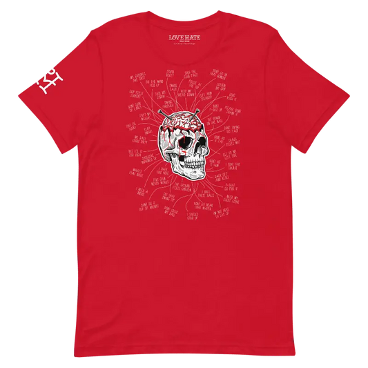 Ur Brain Tee Love Hate Golf Club