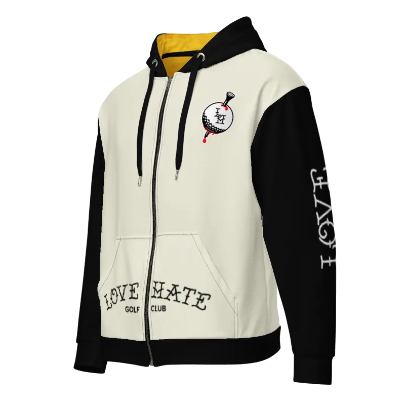 Love Hate Zip Hoodie Love Hate Golf Club