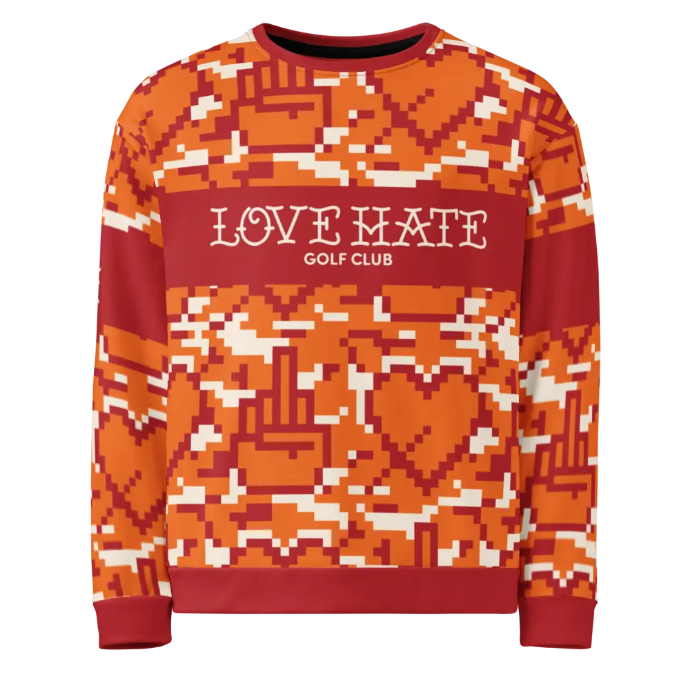 Love Hate Camo Sweatshirt Love Hate Golf Club