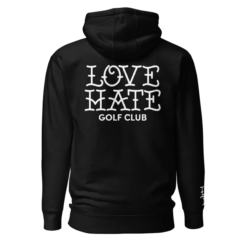 Lover Not A Golfer Hoodie Love Hate Golf Club