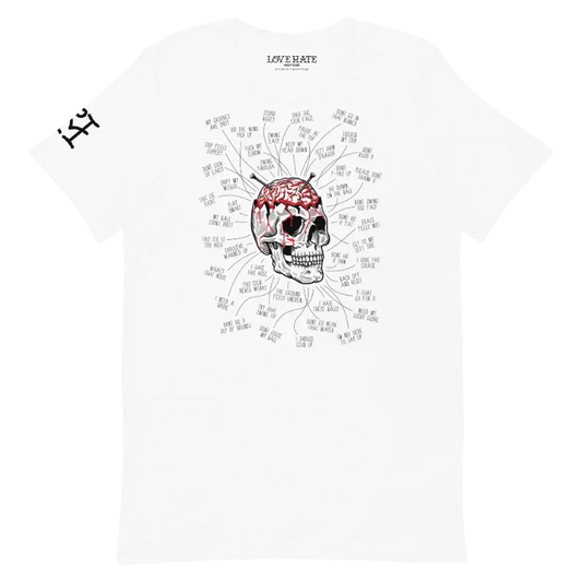 Ur Brain Tee Love Hate Golf Club