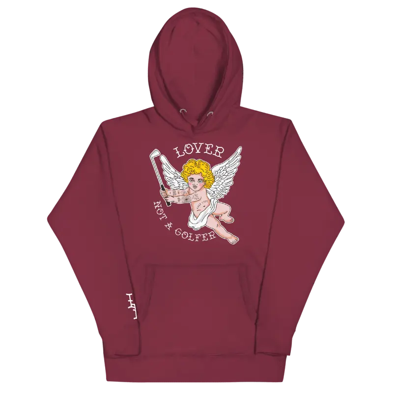 Lover Not A Golfer Hoodie Love Hate Golf Club