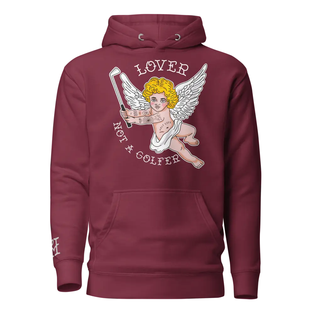 Lover Not A Golfer Hoodie Love Hate Golf Club