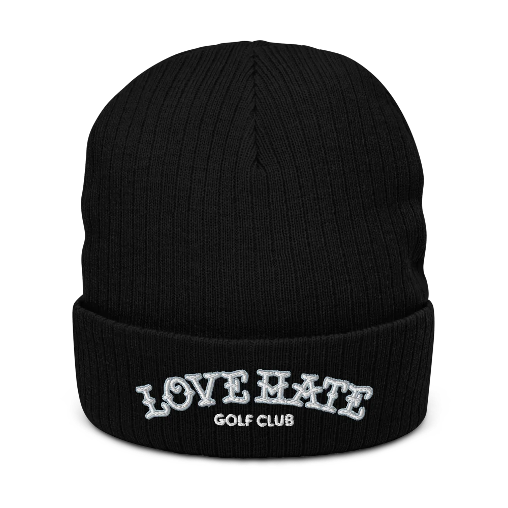 Love Hate Knit Beanie