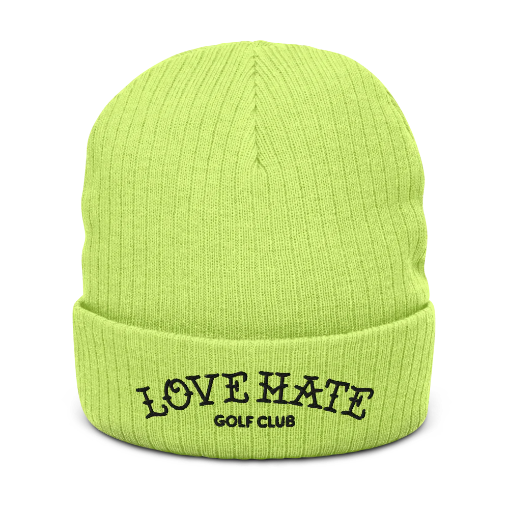 Love Hate Knit Beanie