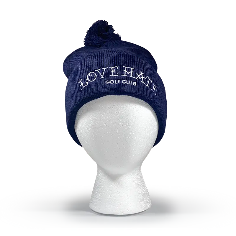 Love Hate Pom-Pom Beanie Love Hate Golf Club