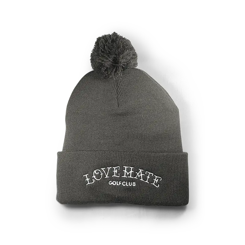Love Hate Pom-Pom Beanie Love Hate Golf Club