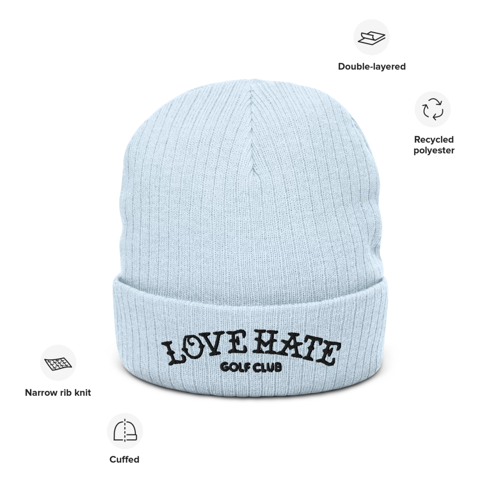 Love Hate Knit Beanie